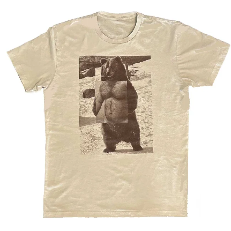 Naro Pinosa Standing Grizzly Bear T-Shirt V-Neck T-Shirt Long Sleeve Cotton V-Neck T-Shirt Long Sleeve Cotton Naro Pinosa Standing Grizzly Bear T-Shirt V-Neck T-Shirt Long Sleeve Cotton V-Neck T-Shirt Long Sleeve Cotton