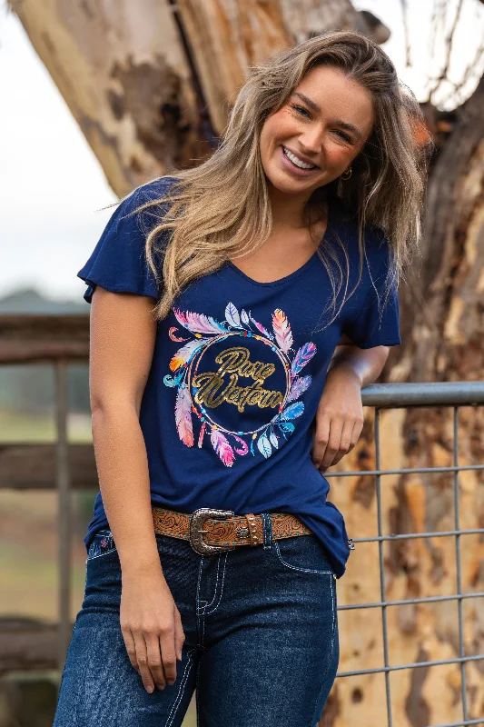 Pure Western Ladies Dylan S/S Tee - Navy - P3S2577687 Lace Blend Ribbed Blend Corduroy Blend Lace Blend Ribbed Blend Corduroy Blend Pure Western Ladies Dylan S/S Tee - Navy - P3S2577687 Lace Blend Ribbed Blend Corduroy Blend Lace Blend Ribbed Blend Corduroy Blend