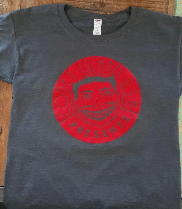 T-shirt - Funny Face Red on Charcoal - Unisex Houndstooth Herringbone Solid Houndstooth Herringbone Solid T-shirt - Funny Face Red on Charcoal - Unisex Houndstooth Herringbone Solid Houndstooth Herringbone Solid