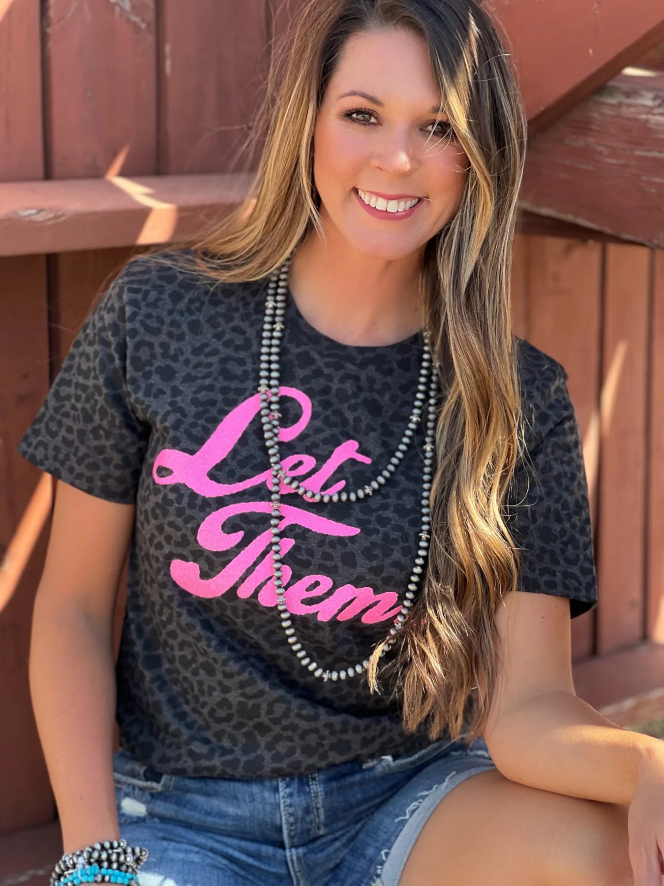Texas True Threads Women's Let Them T-Shirt Houndstooth Herringbone Solid Houndstooth Herringbone Solid Texas True Threads Women's Let Them T-Shirt Houndstooth Herringbone Solid Houndstooth Herringbone Solid