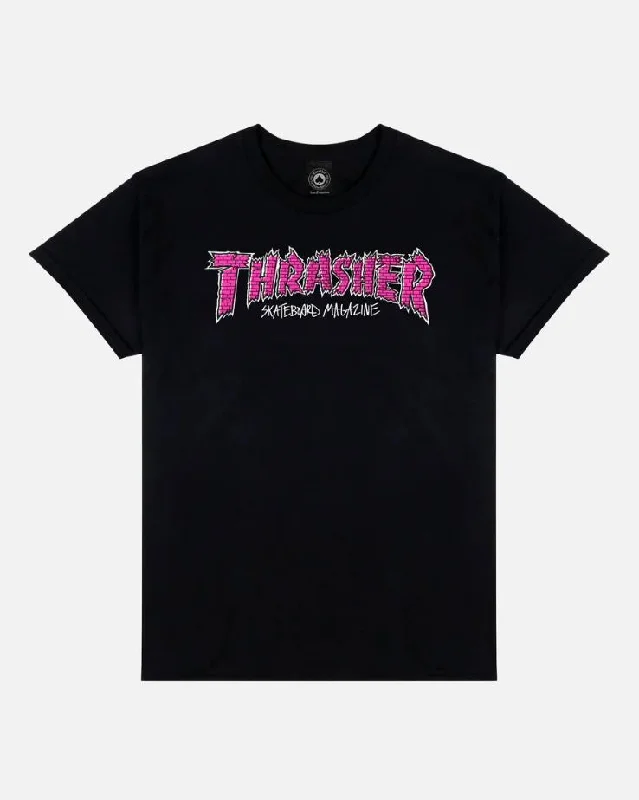 Thrasher Brick Tee Nylon Fabric Polyester Fabric Spandex Fabric Nylon Fabric Polyester Fabric Spandex Fabric