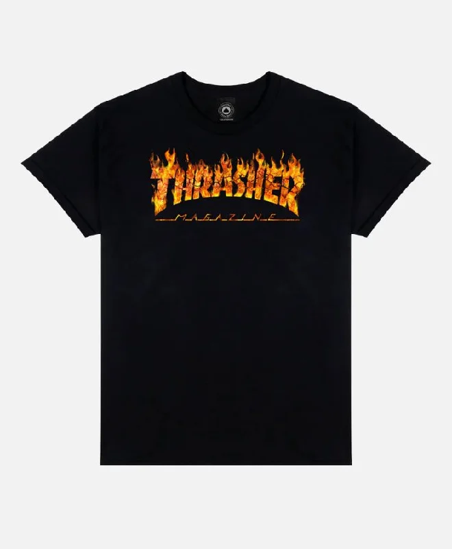 Thrasher Inferno Tee Elasticated Padded Insulated Elasticated Padded Insulated