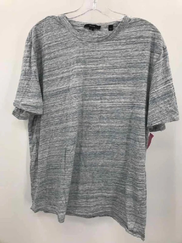 Pre-Owned Vince Blue Size Large T-shirt Collared Crew Neck Turtle Neck Collared Crew Neck Turtle Neck Pre-Owned Vince Blue Size Large T-shirt Collared Crew Neck Turtle Neck Collared Crew Neck Turtle Neck