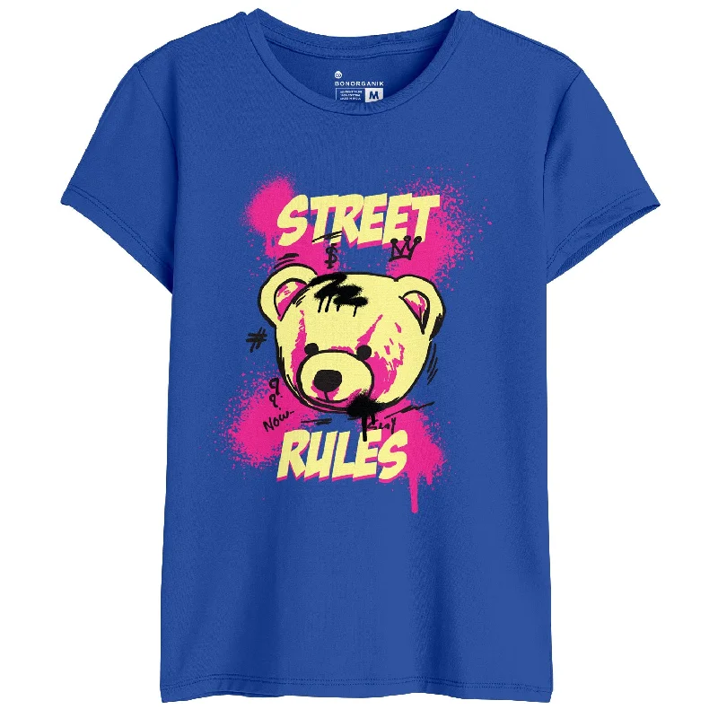 Street Rules Women Graphic Printed Tees Casual Formal Business Casual Formal Business Street Rules Women Graphic Printed Tees Casual Formal Business Casual Formal Business