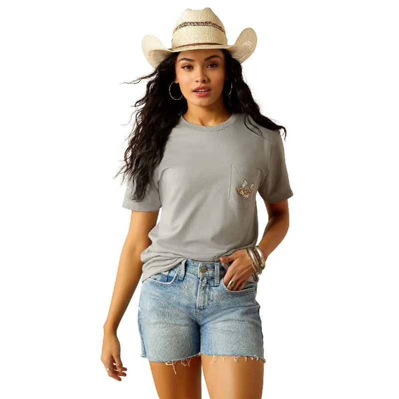 Ariat Horseshoe Pocket T-Shirt Polka Dot Checkered Tartan Polka Dot Checkered Tartan Ariat Horseshoe Pocket T-Shirt Polka Dot Checkered Tartan Polka Dot Checkered Tartan