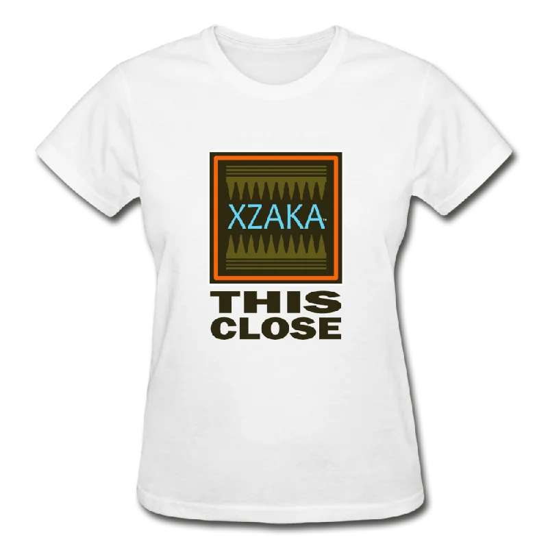 XZAKA - Women "This Close" Workout T-Shirt - W3547 Welt Pockets Slit Pockets Flap Pockets Welt Pockets Slit Pockets Flap Pockets XZAKA - Women "This Close" Workout T-Shirt - W3547 Welt Pockets Slit Pockets Flap Pockets Welt Pockets Slit Pockets Flap Pockets