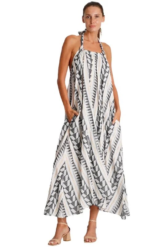 Summer Halter Neck Dress