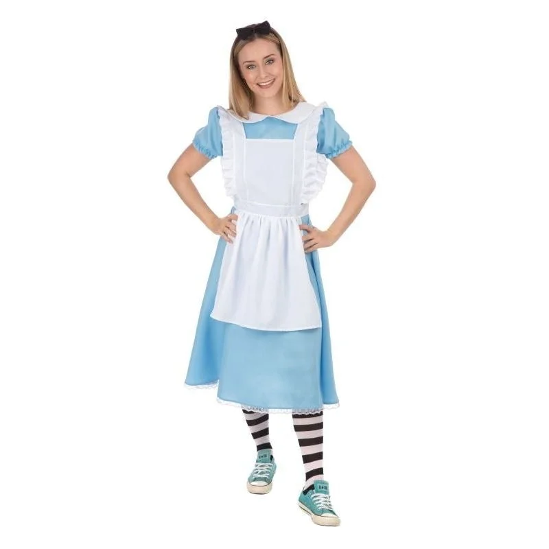 Lady Alice in Wonderland Blue Dress Tunics Ceremony elegant Tunics Ceremony elegant