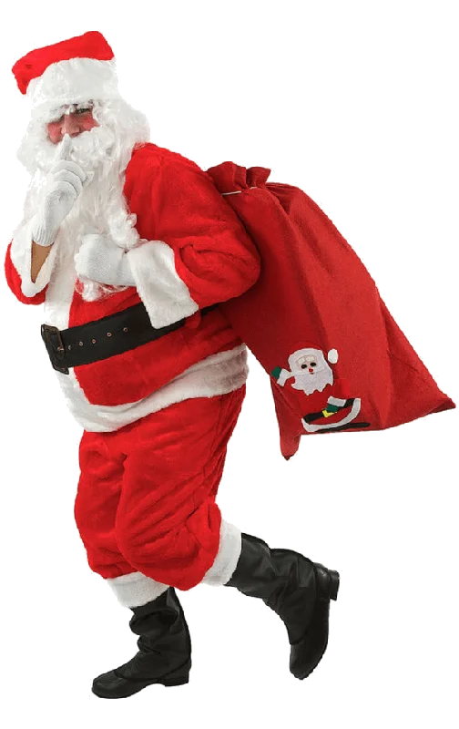 Santa Claus Fancy Dress Elegant Long Evening Elegant Long Evening