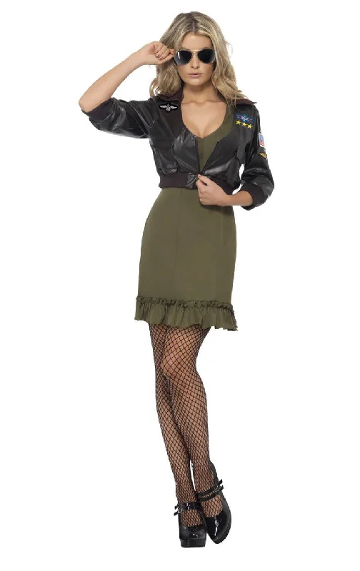 Top Gun Dress Costume Shift Classic Vintage Shift Classic Vintage